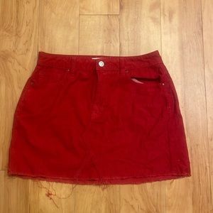 PacSun corduroy miniskirt size 27.